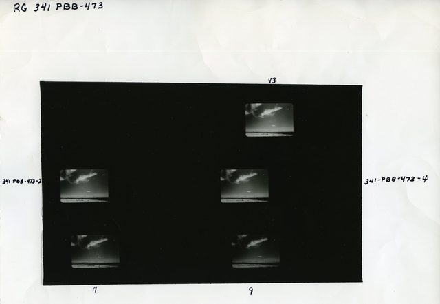 First page of the archive record Alamogordo, New Mexico - Project Blue Book Film