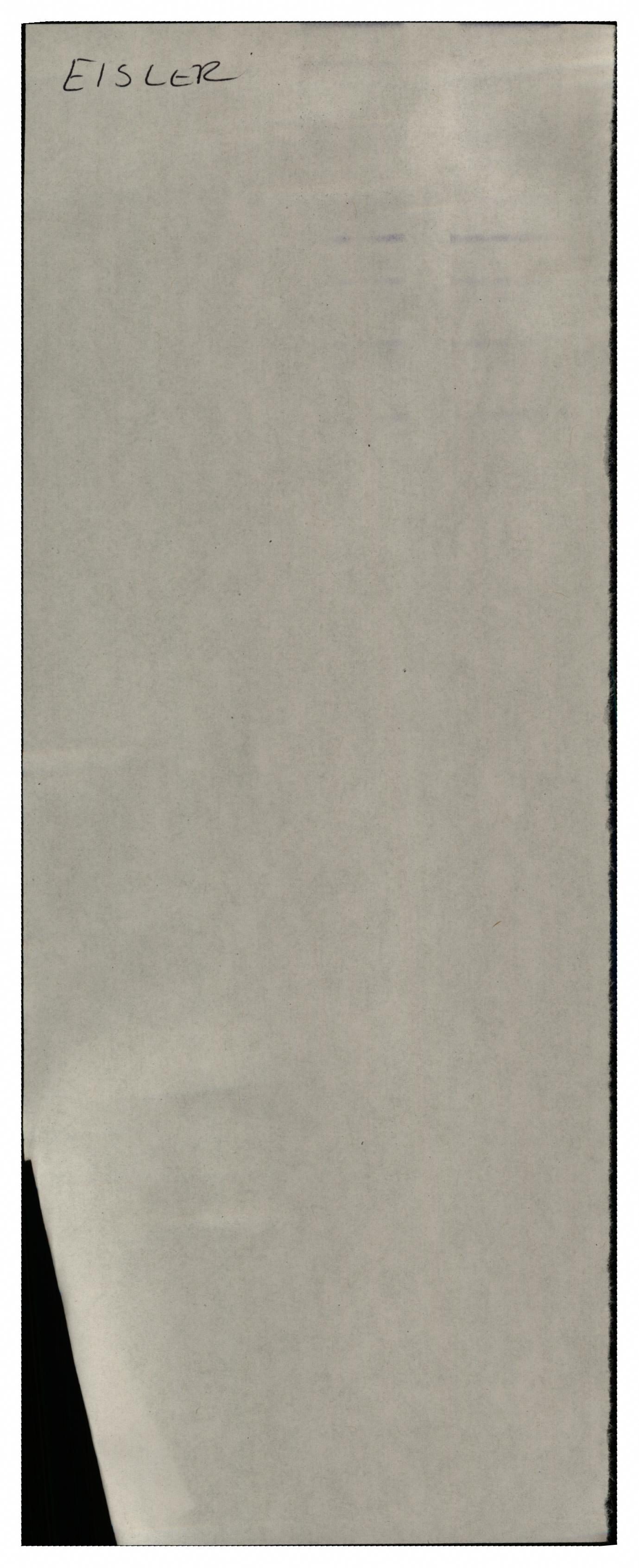 Universal Newsreels' Subject Card Catalog, Personalities: Eisler, Gerhard - Erhard, Ludwig