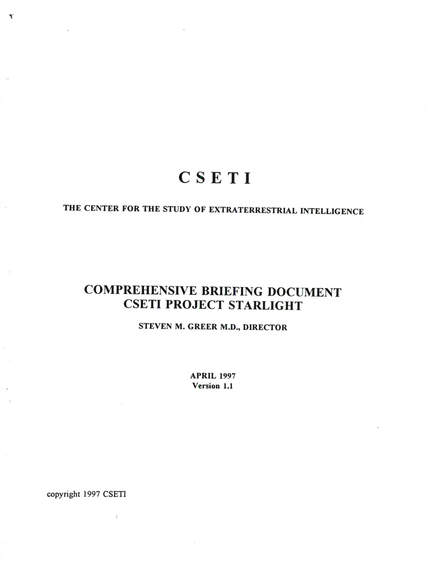 Legislative Files UFO