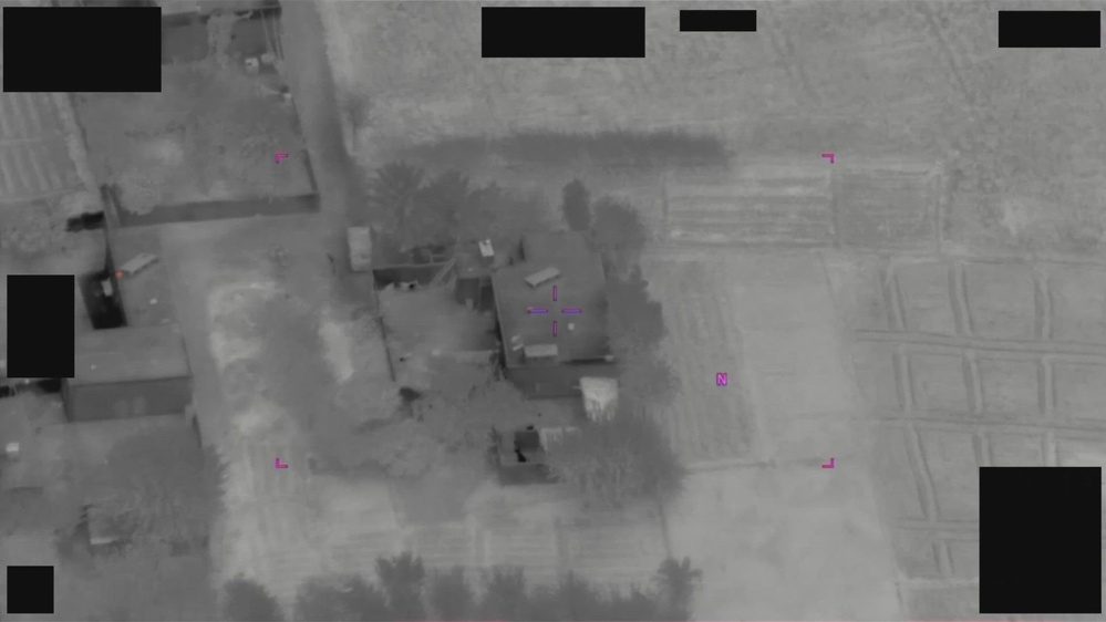 Still frame from the video DOW-UAP-D032, Mission Report, Syria, October 2024
