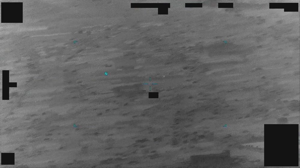 Still frame from the video Unresolved UAP Report, Iraq, May 2022