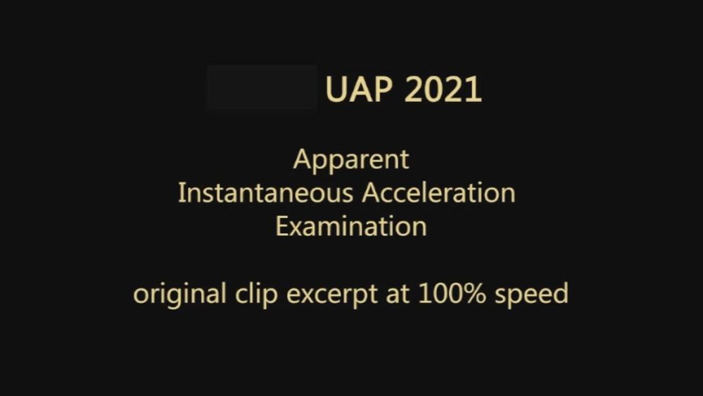 Still frame from the video DOW-UAP-PR051, "Syrian UAP instant acceleration"