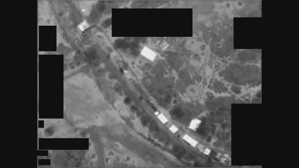Still frame from the video DOW-UAP-PR081, "18 Oct 2020 [CALLSIGN] observes UAP"