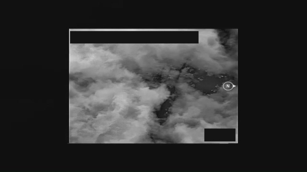 Still frame from the video DOW-UAP-PR084, "17 Sept 2020 [CALLSIGN] observes UAP"