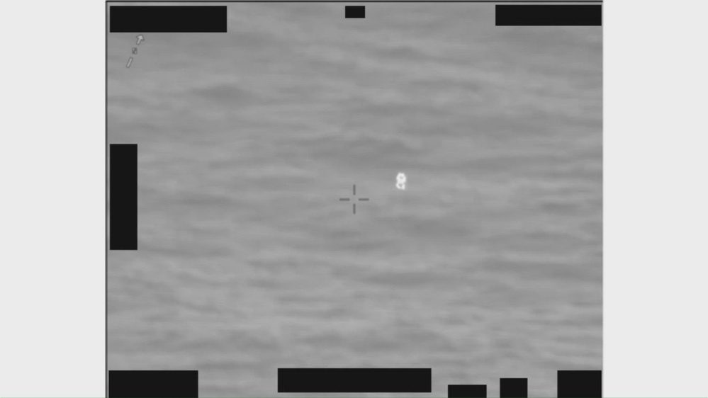 Still frame from the video DOW-UAP-PR086, "UAP from Dec 2019 (East Coast)"