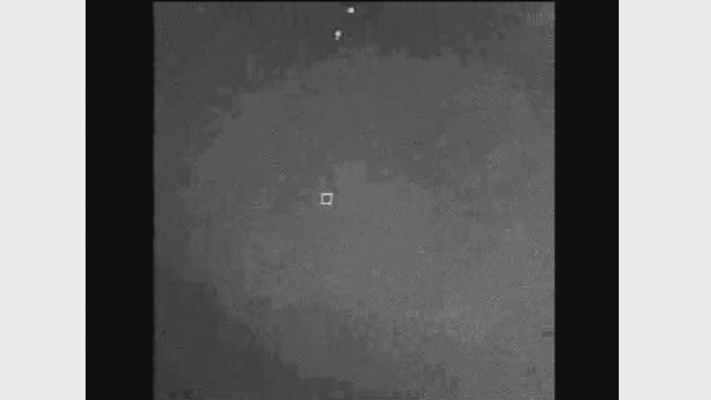 Still frame from the video DOW-UAP-PR106, Unresolved UAP Report, Eastern United States, 2020