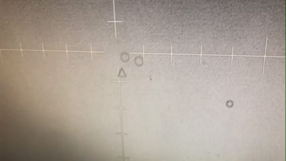 Still frame from the video DOW-UAP-PR119, Unresolved UAP Report, Gulf of Oman, 2021