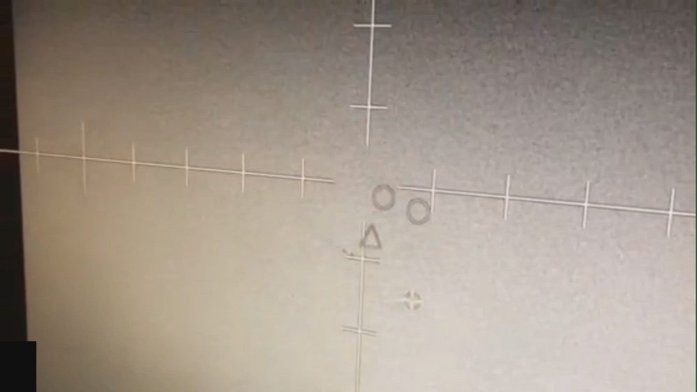 Still frame from the video DOW-UAP-PR120, Unresolved UAP Report, Gulf of Oman, 2021