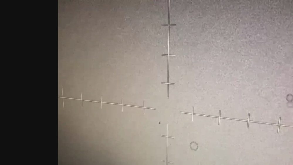 Still frame from the video DOW-UAP-PR122, Unresolved UAP Report, Gulf of Oman, 2021