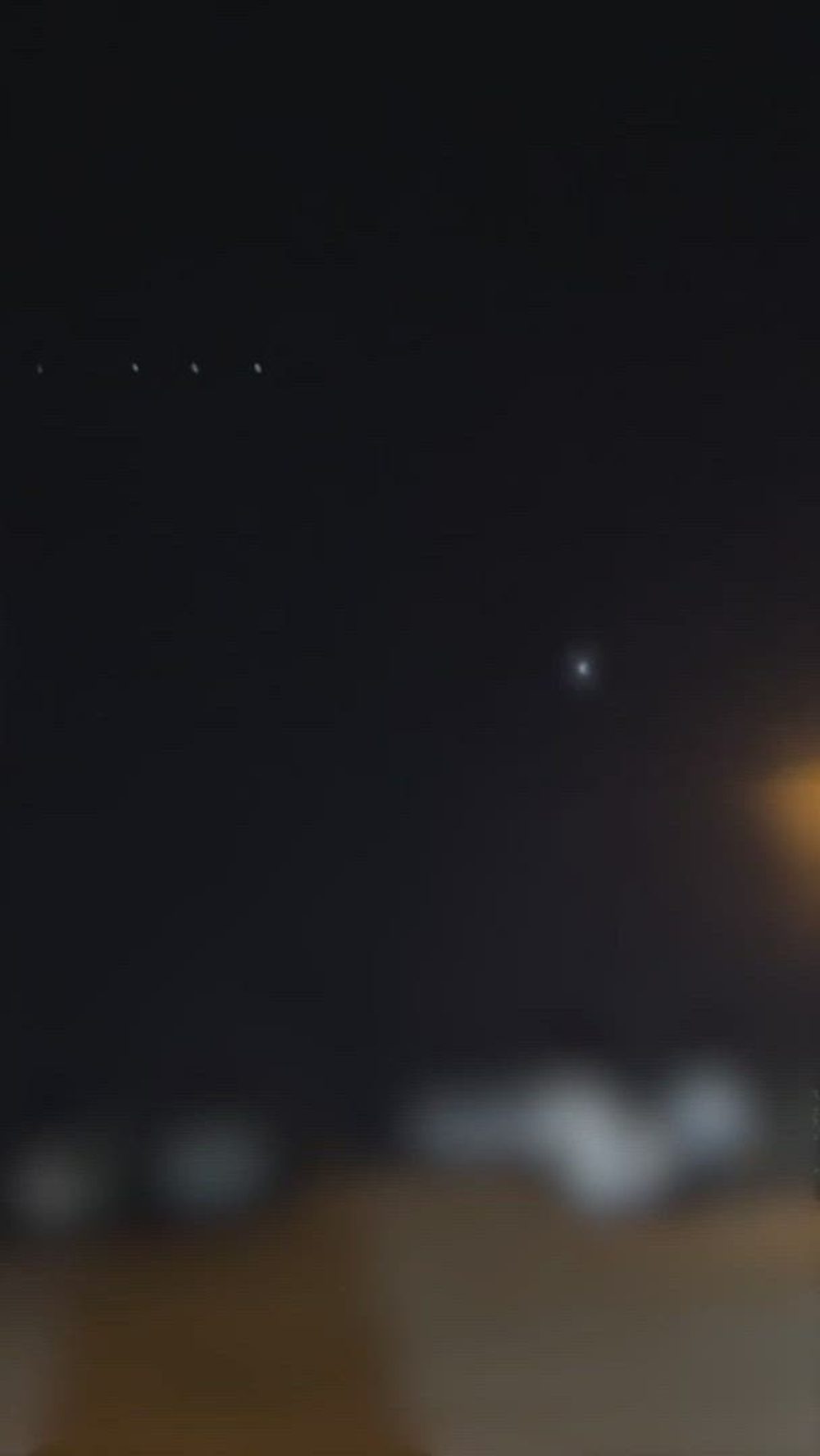 Still frame from the video LLE-UAP-PR001, Unresolved UAP Report, Colorado, 2023