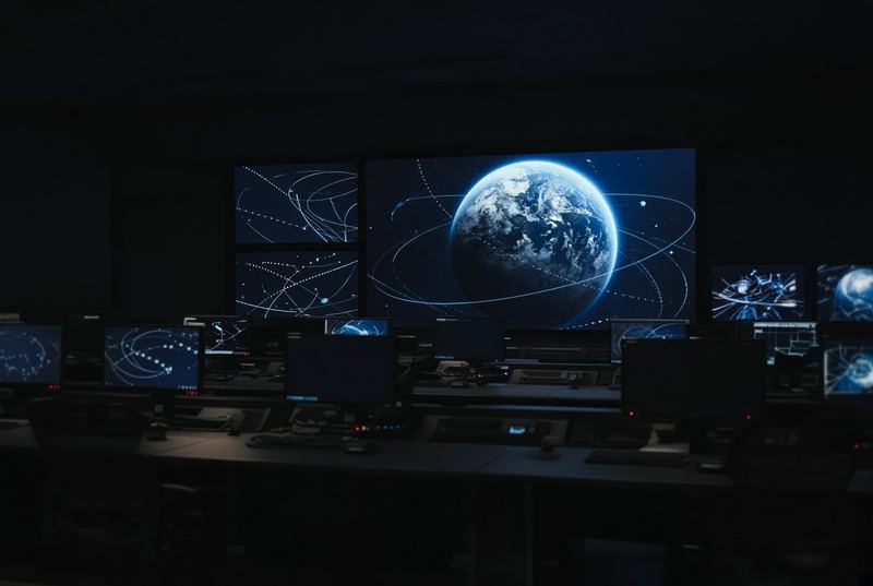Illustration for the Intelligence & Command sector, not a picture of the company.